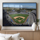 Los Angeles Dodgers Dodger Stadium Wall Art Canvas Print -