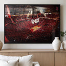 Houston Rockets Basketball Team Print Canvas- Houston Toyota
