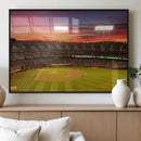 Oakland Athletics Baseball Team Print - Oakland Coliseum by MyGreatCanvas | Canvas Wall Art Prints | Photo Prints & Wall Decor