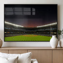 Yankee Stadium Night Game Triple Canvas, Yankee Stadium