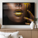 African American Art Black Woman Canvas Print, African Wall