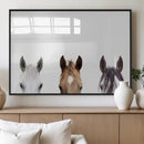 Horse Prints Set, Set of 3 Horse Wall Art, Horses Portraits, by MyGreatCanvas | Canvas Wall Art Prints | Photo Prints & Wall Decor