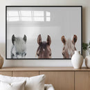 Horse Wall Art - Minimalist Horse Triptych Wall Art – Modern by MyGreatCanvas | Canvas Wall Art Prints | Photo Prints & Wall Decor
