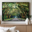 Serene Tree Tunnel Wall Art Canvas Print – Pathway Under by MyGreatCanvas | Canvas Wall Art Prints | Photo Prints & Wall Decor