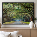 Wormsloe State Plantation Driveway Wall Art Canvas Print by MyGreatCanvas | Canvas Wall Art Prints | Photo Prints & Wall Decor