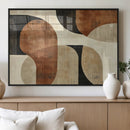 Wabi Sabi Abstract Wall Art Canvas Print | Large Minimalist