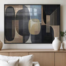 Minimalist Wabi Sabi Abstract Geometric Wall Art Canvas