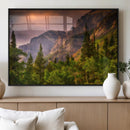 Colorado Rockies Mountains Wall Art Canvas Print | Ready to