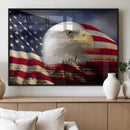 American Flag Eagle Symbol Wall Art, American Flag Eagle by MyGreatCanvas | Canvas Wall Art Prints | Photo Prints & Wall Decor