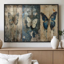 Butterfly Wall Art Trio | Vintage Butterfly Canvas Print | by MyGreatCanvas | Canvas Wall Art Prints | Photo Prints & Wall Decor
