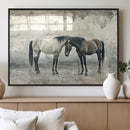 Chines Style Majestic Horses Wall Art | Ready to Hang and