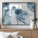 Abstract Jellyfish Canvas Print Wall Art