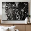 Winter Horse Snow Wall Art Canvas Print