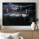 Rogers Arena Vancouver Canucks Ice Hockey Stadium Wall Art,