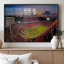 NC State Wolfpack Football Team Print - Raleigh by MyGreatCanvas | Canvas Wall Art Prints | Photo Prints & Wall Decor