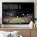 SMU Mustangs Football Team Print - Dallas Gerald J. Ford