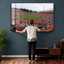 Virginia Cavaliers Football Team Print - Charlottesville Scott Stadium Print Wall Art Canvas by MyGreatCanvas | Canvas Wall Art Prints | Photo Prints & Wall Decor