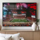 Virginia Tech Hokies Football Team Print - Blacksburg Lane by MyGreatCanvas | Canvas Wall Art Prints | Photo Prints & Wall Decor