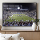 Brigham Young University Cougars Football Print Canvas - by MyGreatCanvas | Canvas Wall Art Prints | Photo Prints & Wall Decor