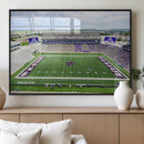 KState Wildcats Football Team Print - Manhattan Bill Snyder by MyGreatCanvas | Canvas Wall Art Prints | Photo Prints & Wall Decor