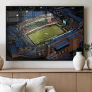 University of North Texas Mean Green Football Artwork,