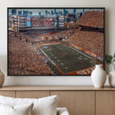University of Texas Longhorns Football Team Print - Austin by MyGreatCanvas | Canvas Wall Art Prints | Photo Prints & Wall Decor