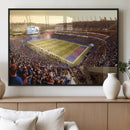 University of Kansas Jayhawks Football Team Print - Lawrence by MyGreatCanvas | Canvas Wall Art Prints | Photo Prints & Wall Decor