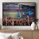 University of Kansas Jayhawks Football Team Art Print - by MyGreatCanvas | Canvas Wall Art Prints | Photo Prints & Wall Decor