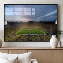 University of Michigan Wolverines Football Team Print - Ann by MyGreatCanvas | Canvas Wall Art Prints | Photo Prints & Wall Decor