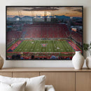 Framed Arizona Wildcats Football Team Print - Tucson Arizona by MyGreatCanvas | Canvas Wall Art Prints | Photo Prints & Wall Decor