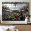 Miami Hurricanes Football Team Wall Art Print - Miami Hard
