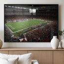 Miami Hurricanes Football Team Print Canvas- Miami Hard Rock