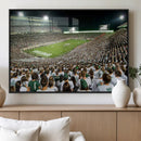 Michigan State Spartans Football Canvas Print - East Lansing
