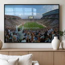 Michigan State Spartans Football Team Art Print - East