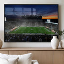 Michigan State Spartans Football Team Print - East Lansing