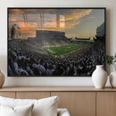Michigan State Spartans Football Team Print - East Lansing