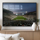 Michigan State Spartans Football Team Print - East Lansing