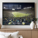 University of Oregon Ducks Football Team Print - Eugene