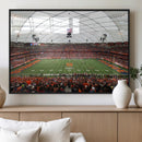 Syracuse University Orange Football Team Print - Syracuse by MyGreatCanvas | Canvas Wall Art Prints | Photo Prints & Wall Decor