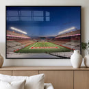 Rutgers Scarlet Knights Football Team Print - Piscataway SHI by MyGreatCanvas | Canvas Wall Art Prints | Photo Prints & Wall Decor