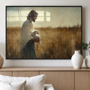 Jesus the Good Shepherd Wall Art Canvas Print -