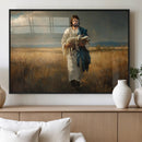 Jesus Shepherd Wall Art | Ready to Hang Triptych Canvas of