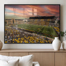 University of Wyoming Cowboys Football Team Print - Laramie by MyGreatCanvas | Canvas Wall Art Prints | Photo Prints & Wall Decor