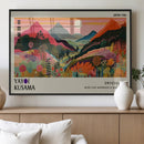 Yayoi 1986 Wall Art Print – Vibrant Sabi Sabi Japanese