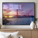 Golden Gate Bridge Wall Art Canvas Print – Framed San by MyGreatCanvas | Canvas Wall Art Prints | Photo Prints & Wall Decor