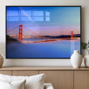Large San Francisco Wall Art Canvas Print – Framed Golden by MyGreatCanvas | Canvas Wall Art Prints | Photo Prints & Wall Decor