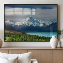 Mount Cook and Lake Pukaki Canvas Wall Art Print – Majestic by MyGreatCanvas | Canvas Wall Art Prints | Photo Prints & Wall Decor