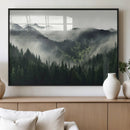 Misty Forest Canvas Print Wall Art Premium Canvas Print a