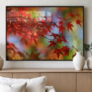 Red Leaves Autumn Forest Wall Art Canvas, Red Leaves Autumn by MyGreatCanvas | Canvas Wall Art Prints | Photo Prints & Wall Decor