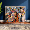 African American Jazz Art Music Abstract Wall Art Painting by MyGreatCanvas | Canvas Wall Art Prints | Photo Prints & Wall Decor